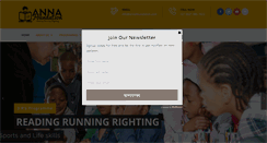 Desktop Screenshot of annafoundation.com